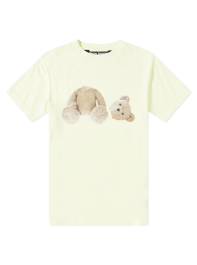 Majica Palm Angels Garment Dyed Kill the Bear Tee Rumena | PMAA001S22JER0196560