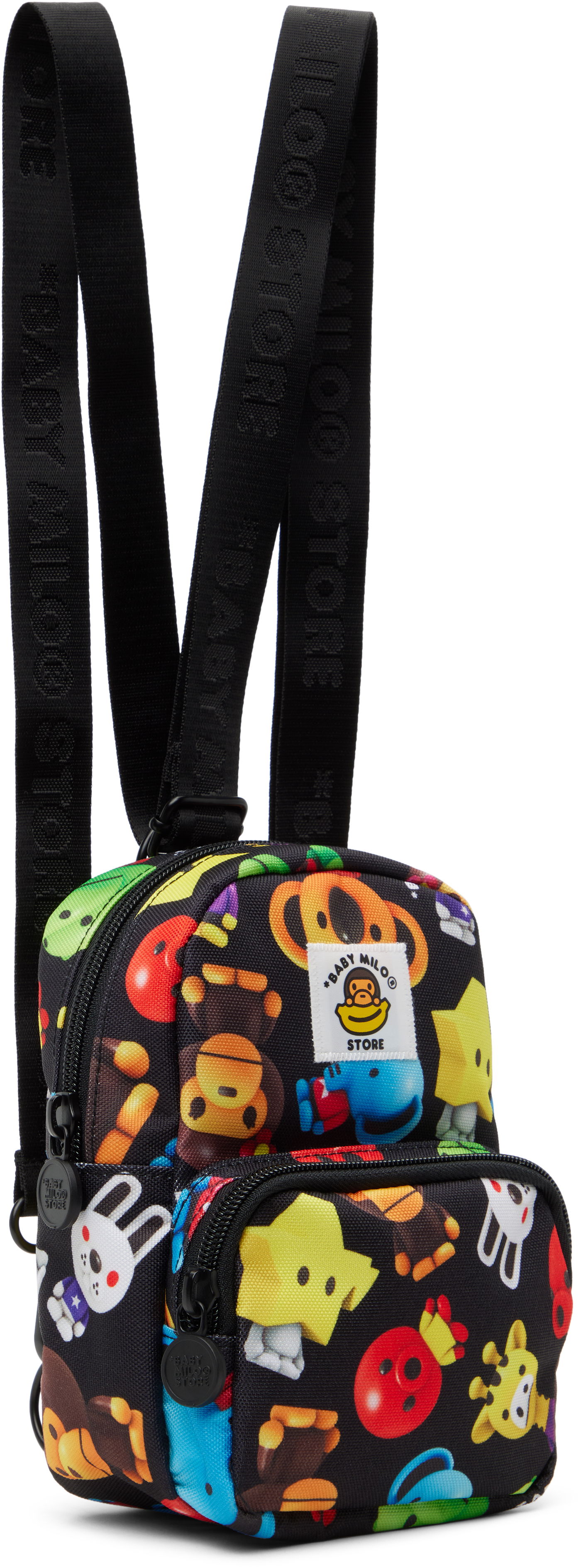 Nahrbtnik BAPE Milo 3D All Print Pattern Micro Backpack Črna | 0MXBGW4280XXO, 1