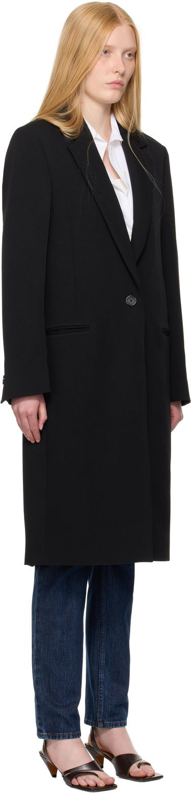 Plašči TOTEME TOTEME Classic Tailored Coat Črna | 252-WRO0198-FB0412, 1