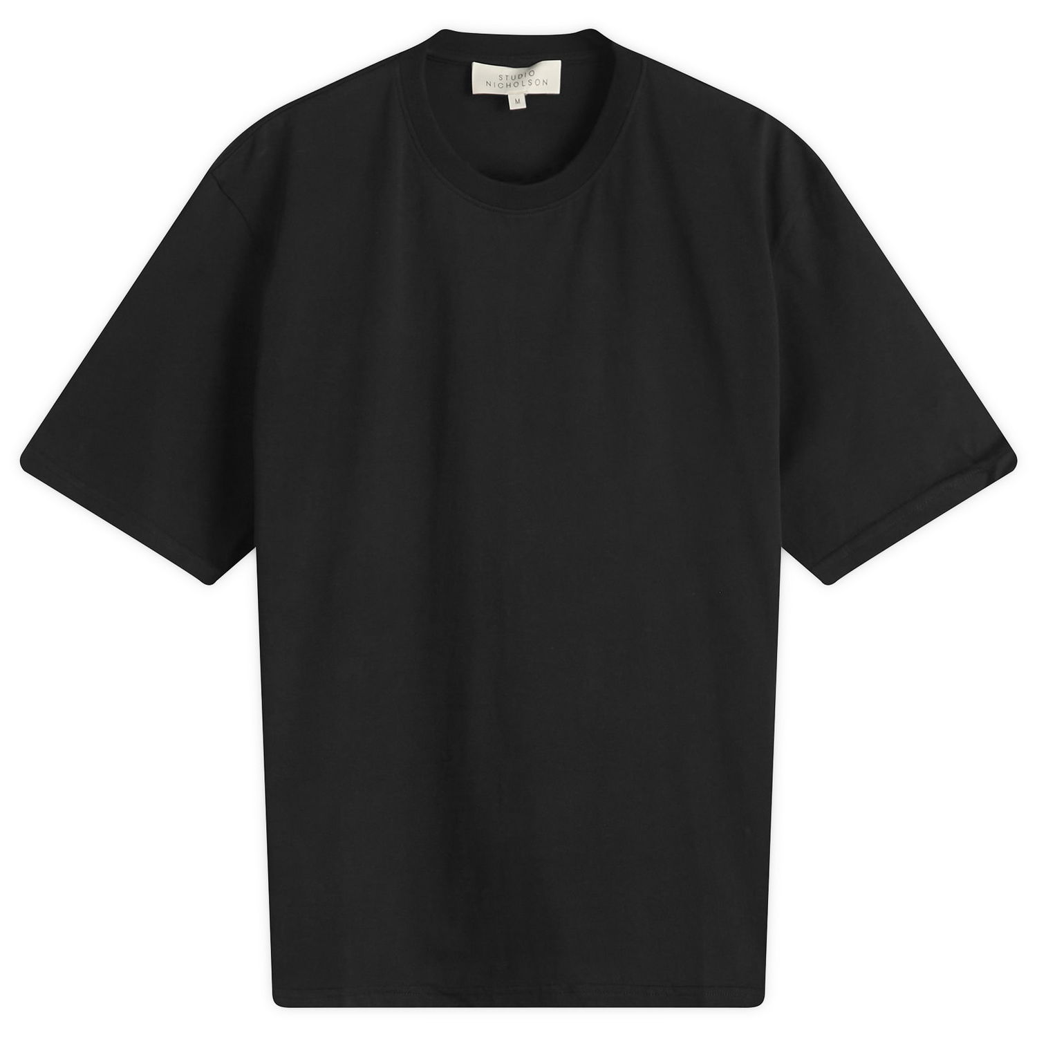 Majica Studio Nicholson Studio Nicholson Bric T-Shirt, Size Large Črna | BRICSNM-1326-BLK, 1