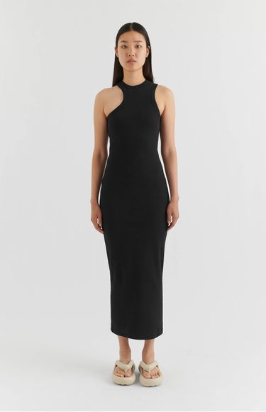 Obleke AXEL ARIGATO Scoop Asymmetric Dress Črna | A2087002, 7