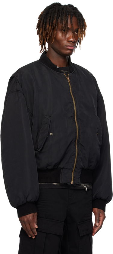 Bomber jakna We11done We11done Curved Bomber Jacket Črna | WD-JP0-25-005-U-BK, 1