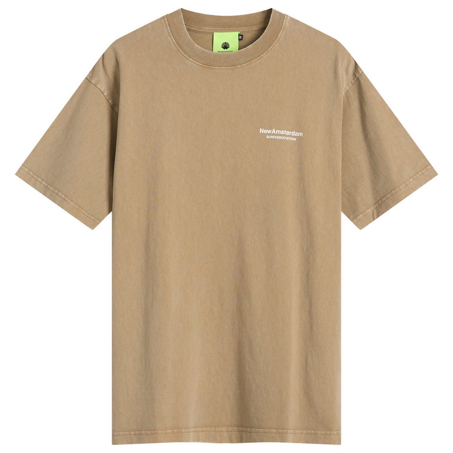 Majica New Amsterdam Surf Association Surf Association Seal Logo T-Shirt, Size Large Rjava | 2501096002, 0