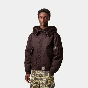 Bomber jakna Carhartt WIP Carhartt WIP HD Oltera Bomber Jacket Rjava | I035309_9, 4