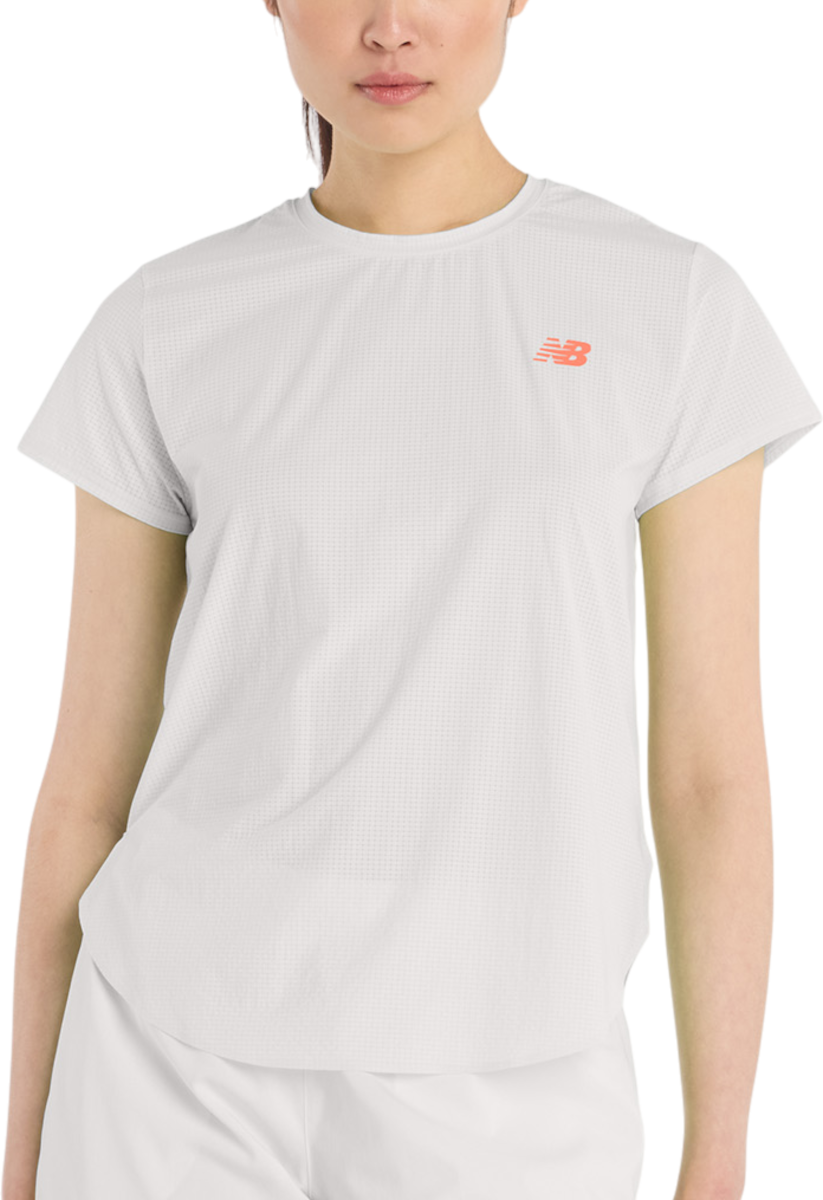 Majica New Balance New Balance Race Day Ultra Light T-Shirt Bela | wt51227-gym