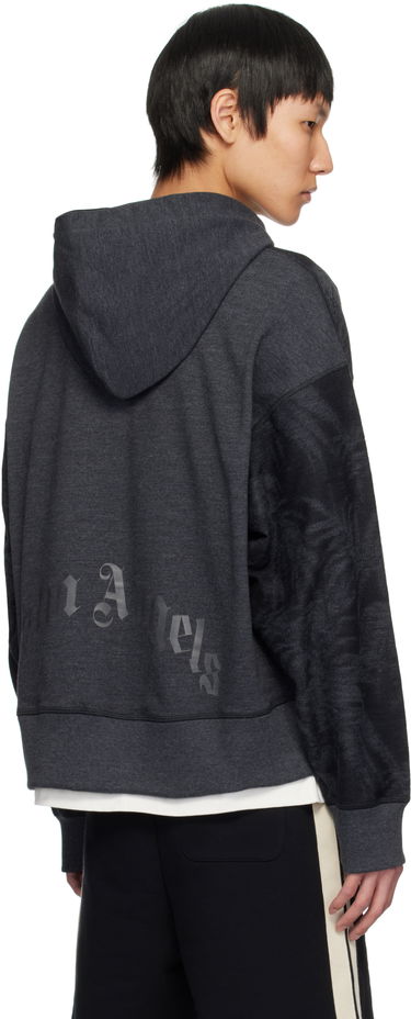 Pulover Palm Angels Palm Angels Palms Hoodie Črna | PMBB169S25FAB0011009, 2