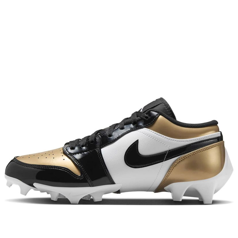 Oblačila Jordan Jordan 1 Low TD Cleat 'Patent Gold Toe' Bela | FJ6245-701
