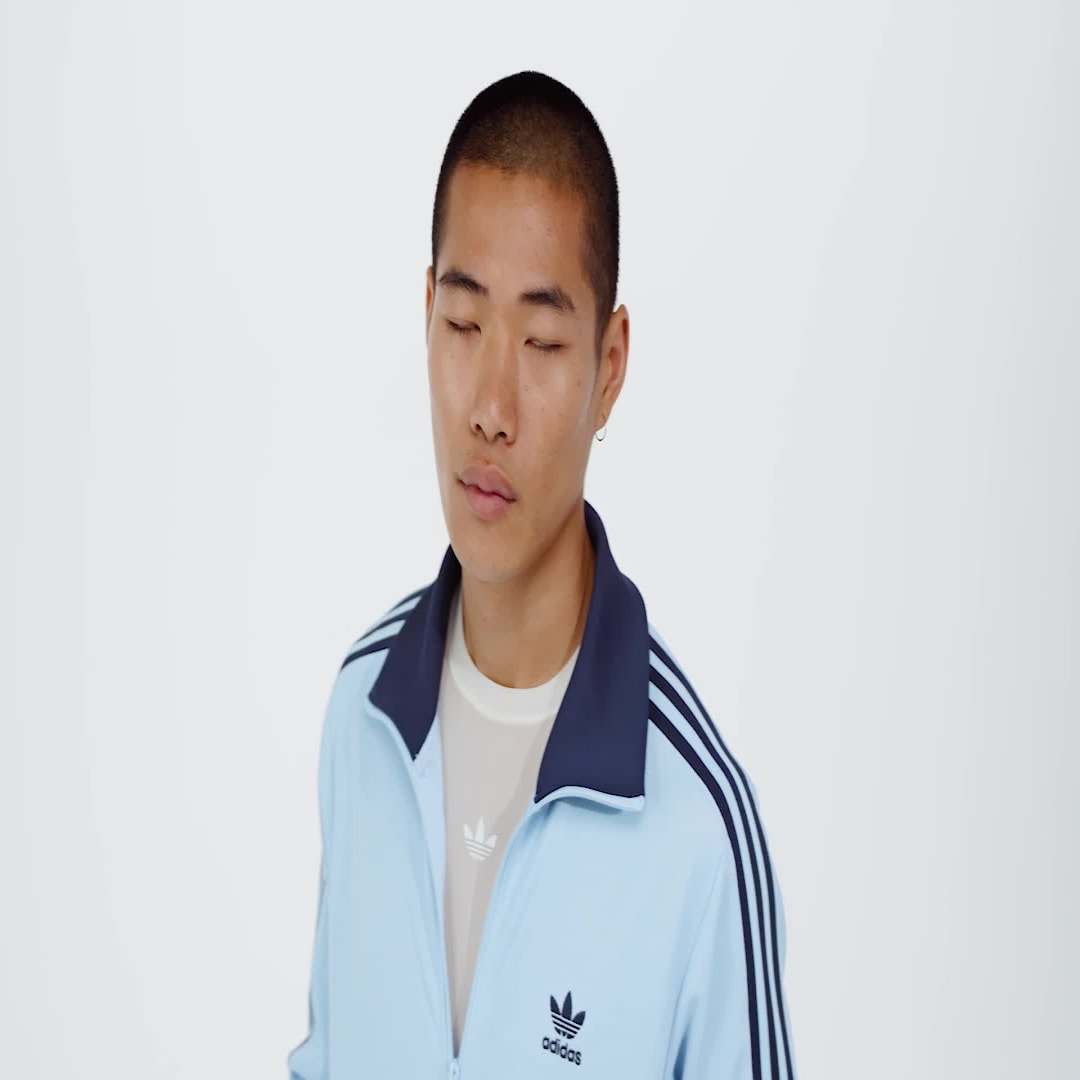 Pulover adidas Performance Adicolor Classics Beckenbauer Track Jacket Modra | JP2521, 1