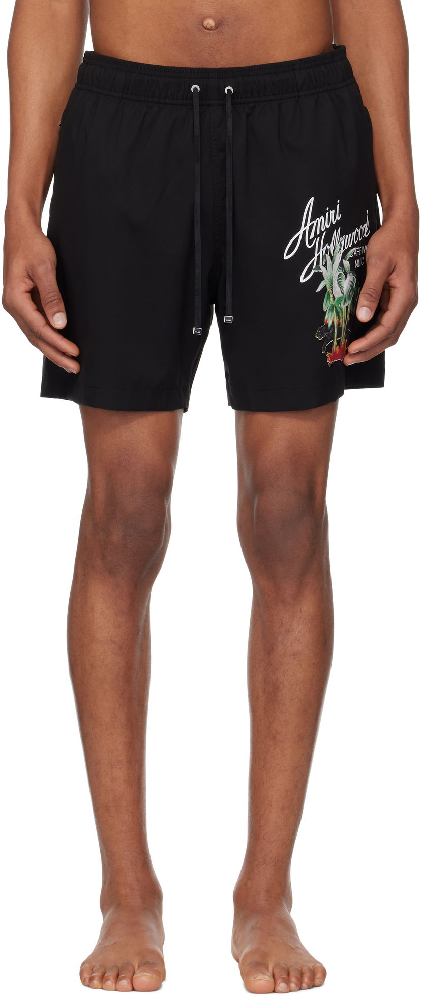 Kopalke AMIRI Amiri Hollywood Swim Shorts Črna | AMSWTK1033