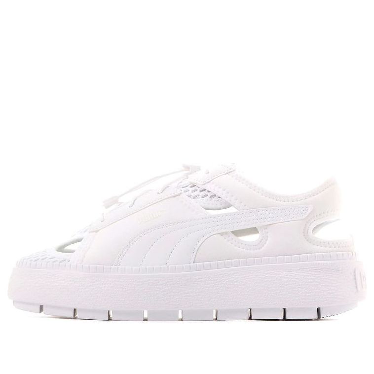 Superge in čevlji Puma Platform Trace Lite Mule Bela | 382872-02, 0