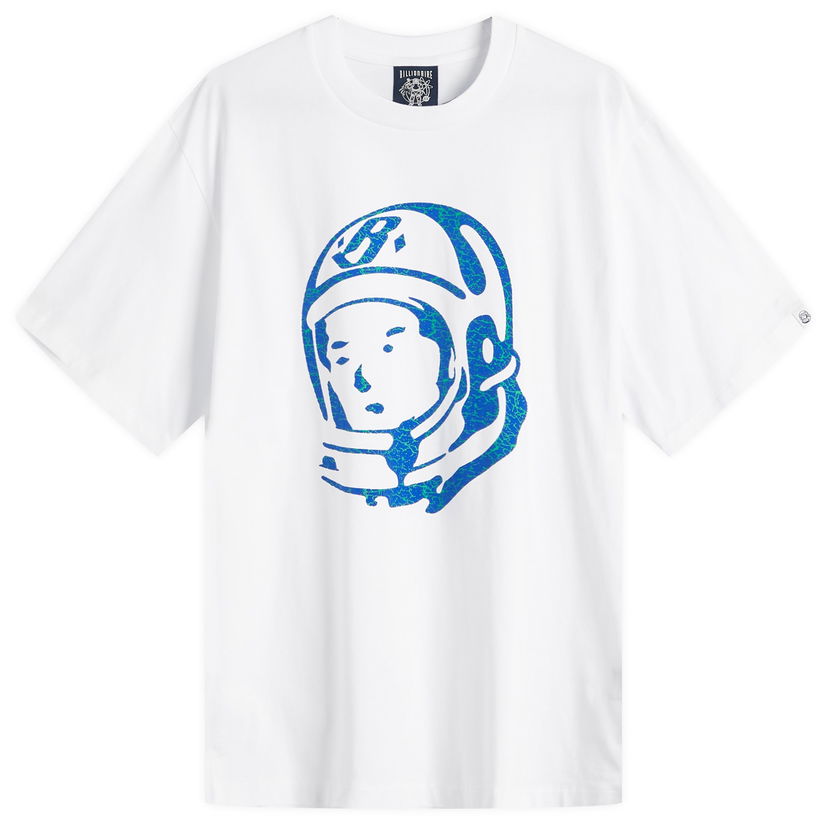Majica BILLIONAIRE BOYS CLUB Billionaire Boys Club Cracked Flock Print Astro T-Shirt, Size Large Bela | B25156-WHT