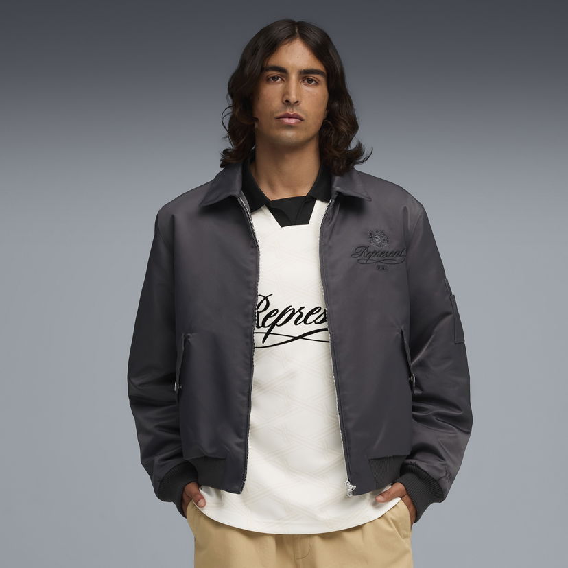 Bomber jakna Puma PUMA x REPRESENT Bomber Jacket Siva | 632539_97
