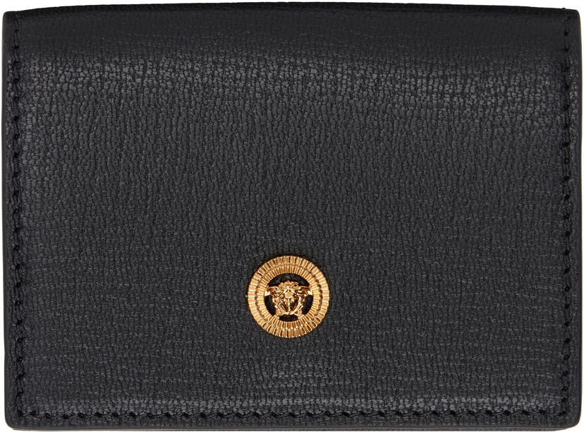 Denarnica Versace Medusa Biggie Trifold Leather Wallet Črna | 1011456_1A10544