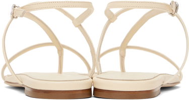 Modni dodatki Aeyde Aeyde Ella Leather Toe-Post Sandals Bež | A11-FS-BERS8MFL-0121-100-007, 1