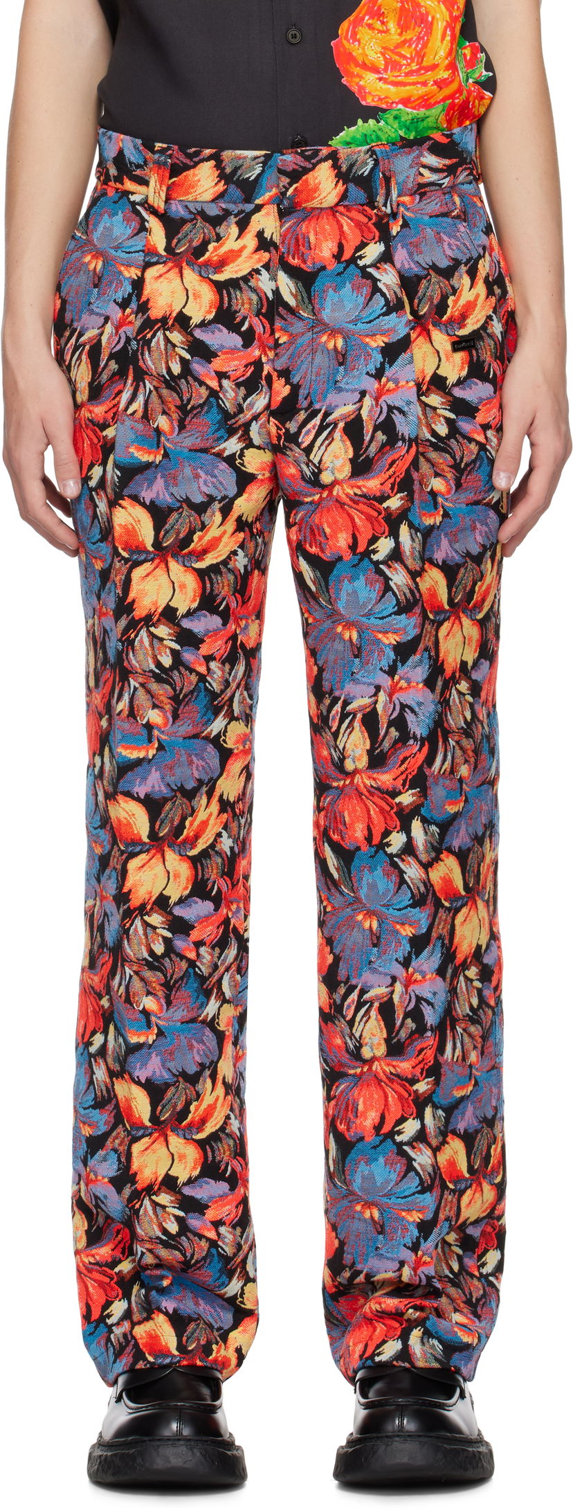 Hlače Soulland Floral Trousers Večbarvna | 42051-1311