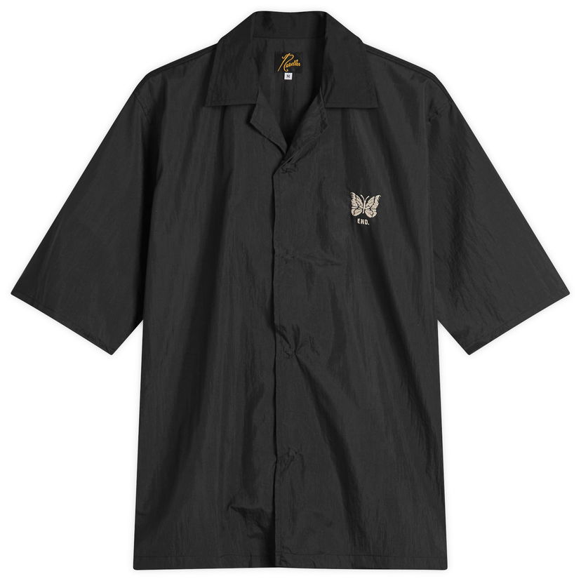 Srajce Needles END. x Needles Cabana Shirt, Size Small Črna | QV1673