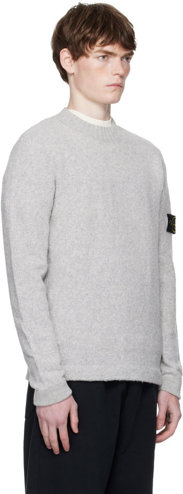 Pleteni pulover Stone Island Fancy Yarn Sweater Siva | K2S15 5100056 S00N2, 1