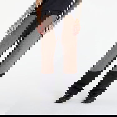 Hlače ROA Fomes Double Knee Washed Canvas Pant Rjava | RBMW0526FA346 BLK0028, 0