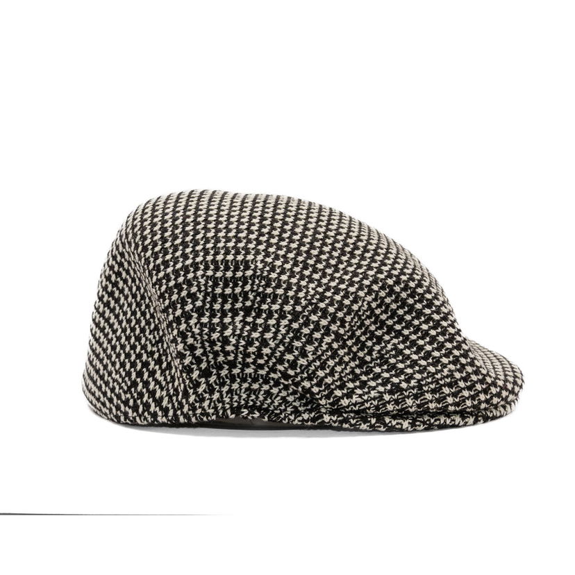 Klobuk Kangol Kangol Grid Knit 504 Flat Cap S Črna | K3780-BK001