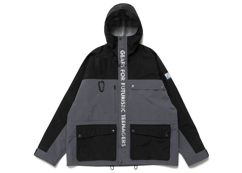 Parka Human Made 3-Layer Shell Jacket Črna | HM24JK023