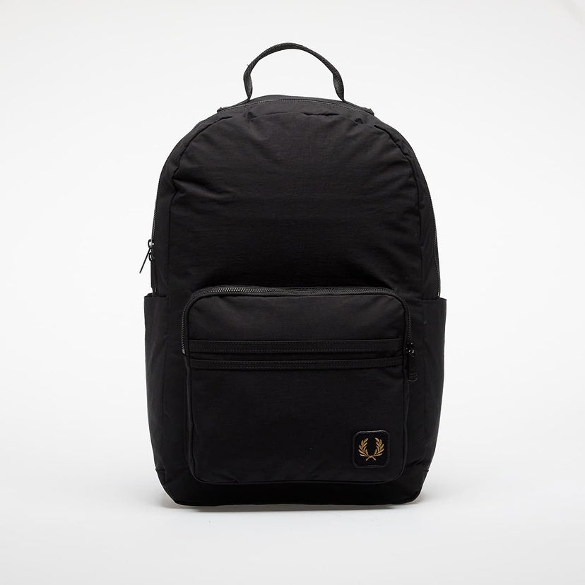 Nahrbtnik Fred Perry Fred Perry Nylon Badge Backpack Črna | L1192 102