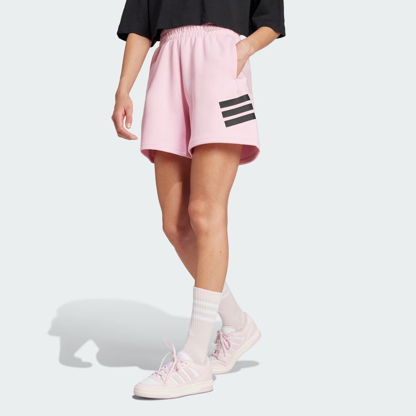Kratke hlače adidas Performance Future Icons 3-Stripes Shorts Roza | JC5444