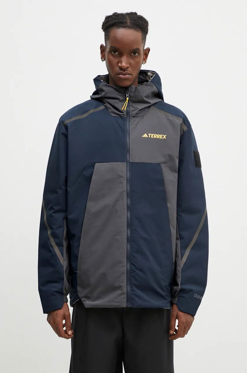 Jakna adidas Originals National Geographic Oversize Coldrdy Jacket Modra | IX7953