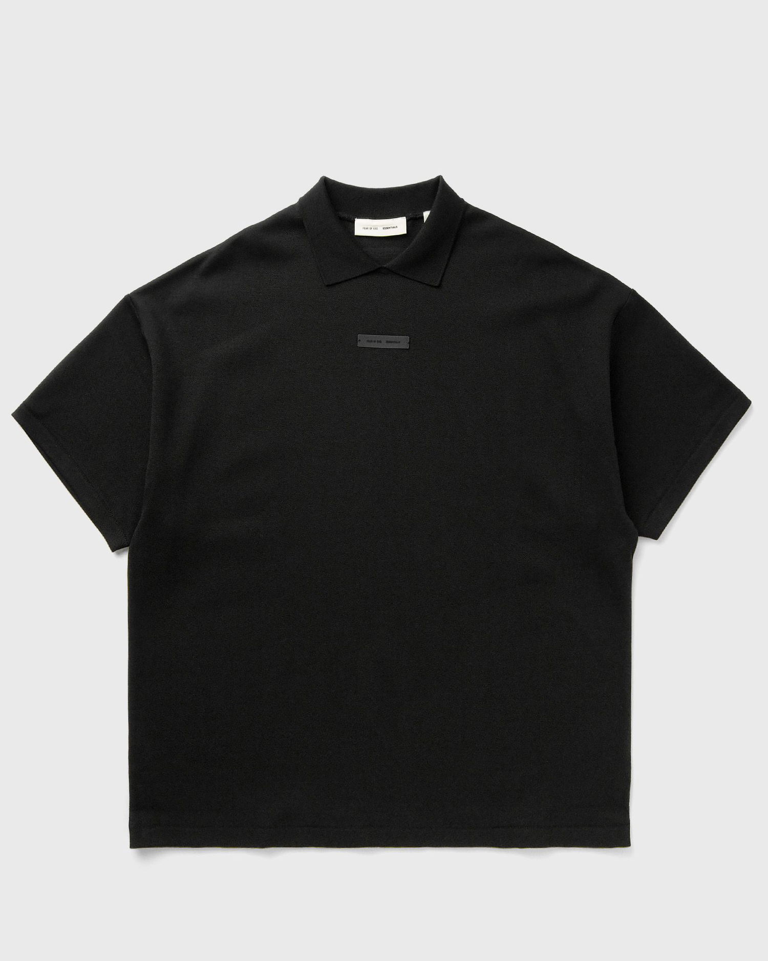 Polo majica Fear of God 90S Fit Pique Short Sleeve Polo Shirt Črna | 125SP254400F-861, 0