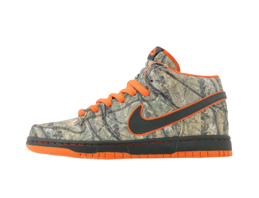 Superge in čevlji Nike SB SB Dunk Mid Real Tree Camo Bež | 314381-300