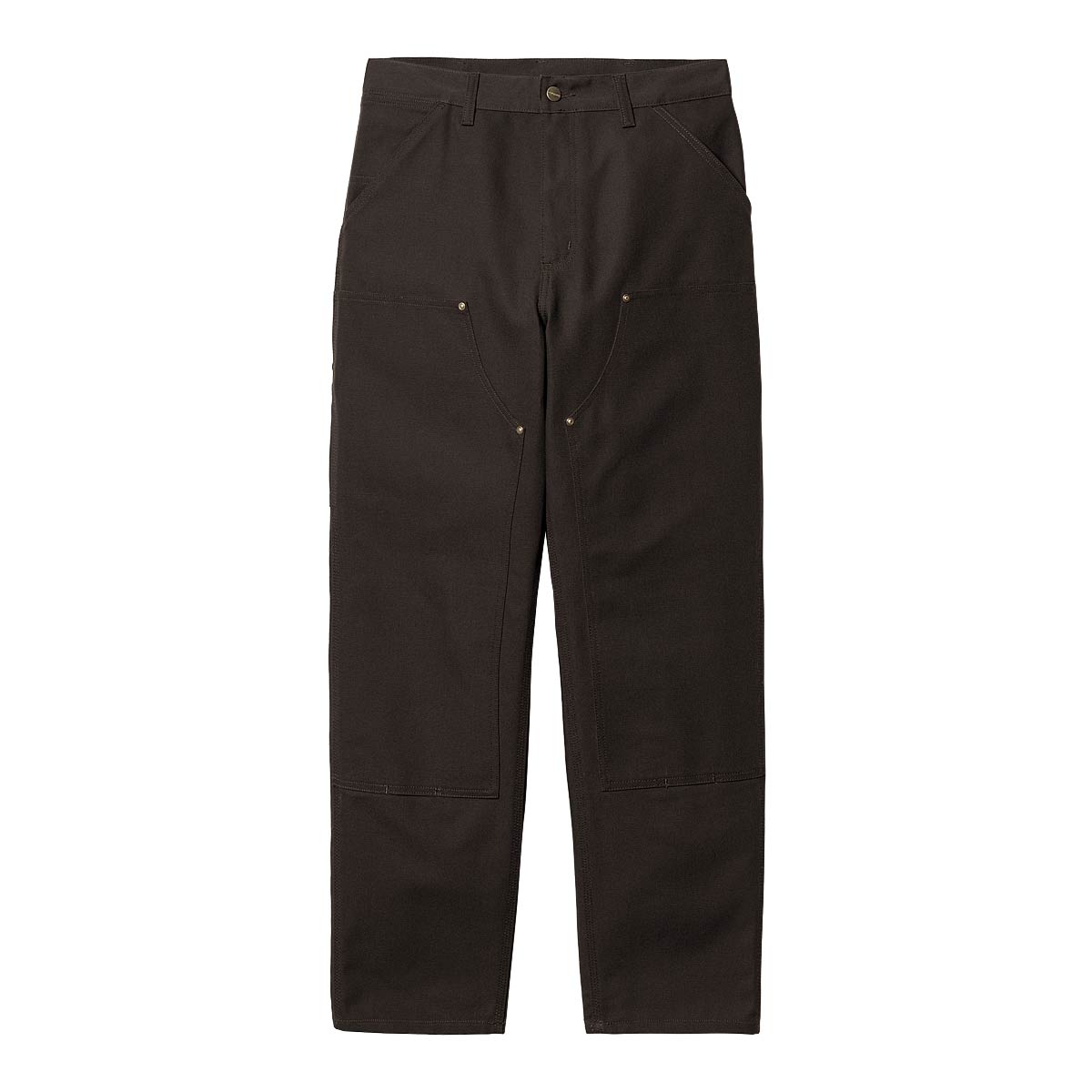 Hlače Carhartt WIP Double Knee Pant Rjava | I031501.4701, 1