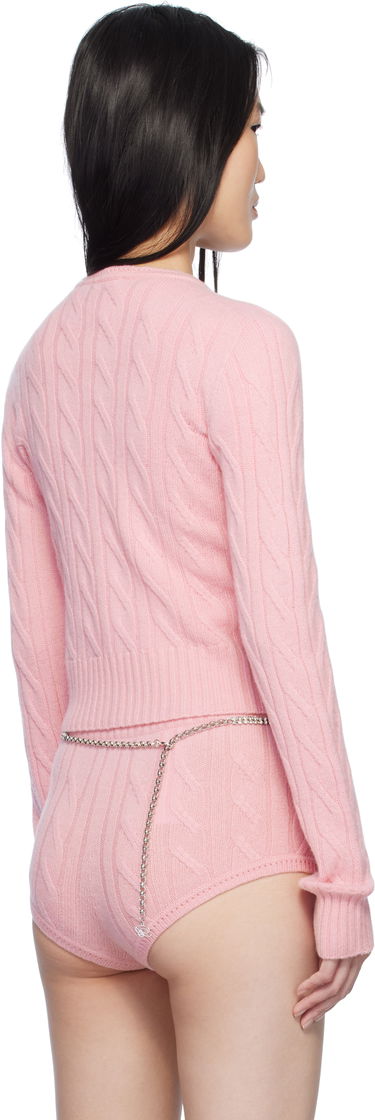 Pleteni pulover Blumarine Blumarine Wool & Cashmere Knit Cardigan Roza | P522M570A, 2
