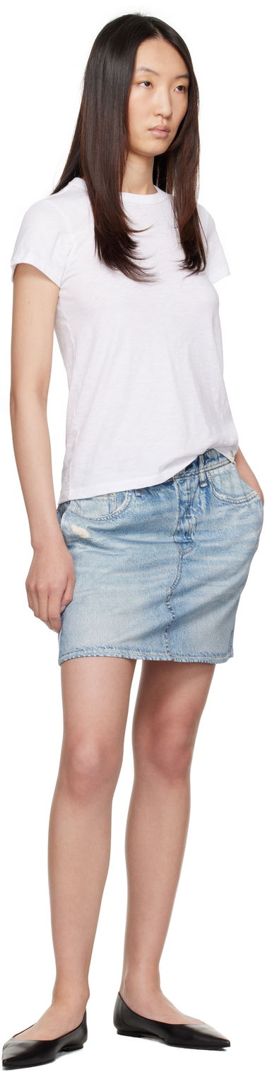 Krila rag & bone rag & bone Miramar Terry Miniskirt Modra | WCW25PB0048204, 3