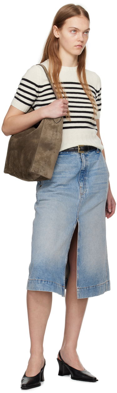 Pasovi Anine Bing Anine Bing Nicola Leather Belt Črna | A.12.2178, 3