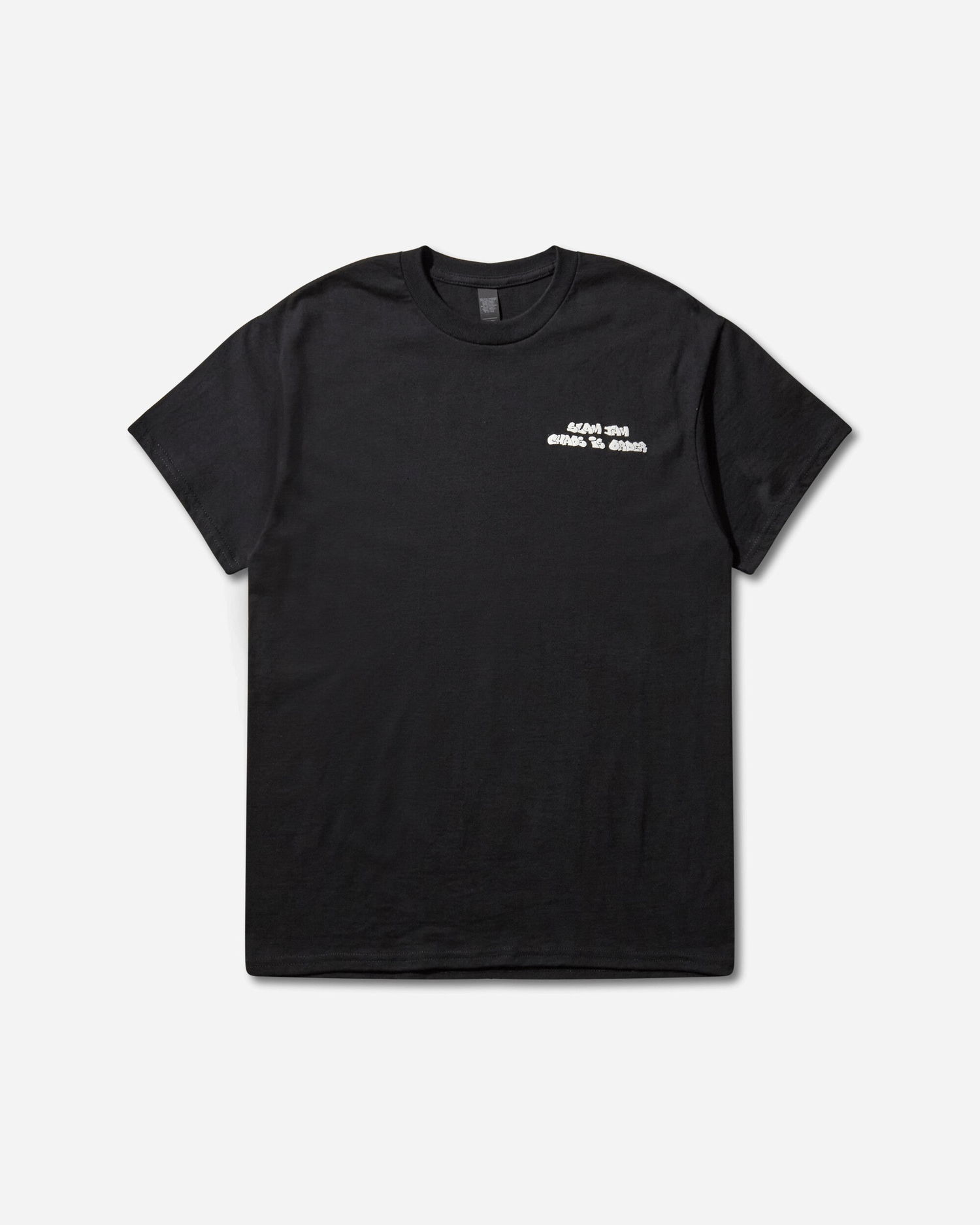 Majica Slam Jam Andre Thompson T-Shirt with SLAM JAM CHAOS IS ORDER Print Črna | SJANDRETEE1 BLK, 1