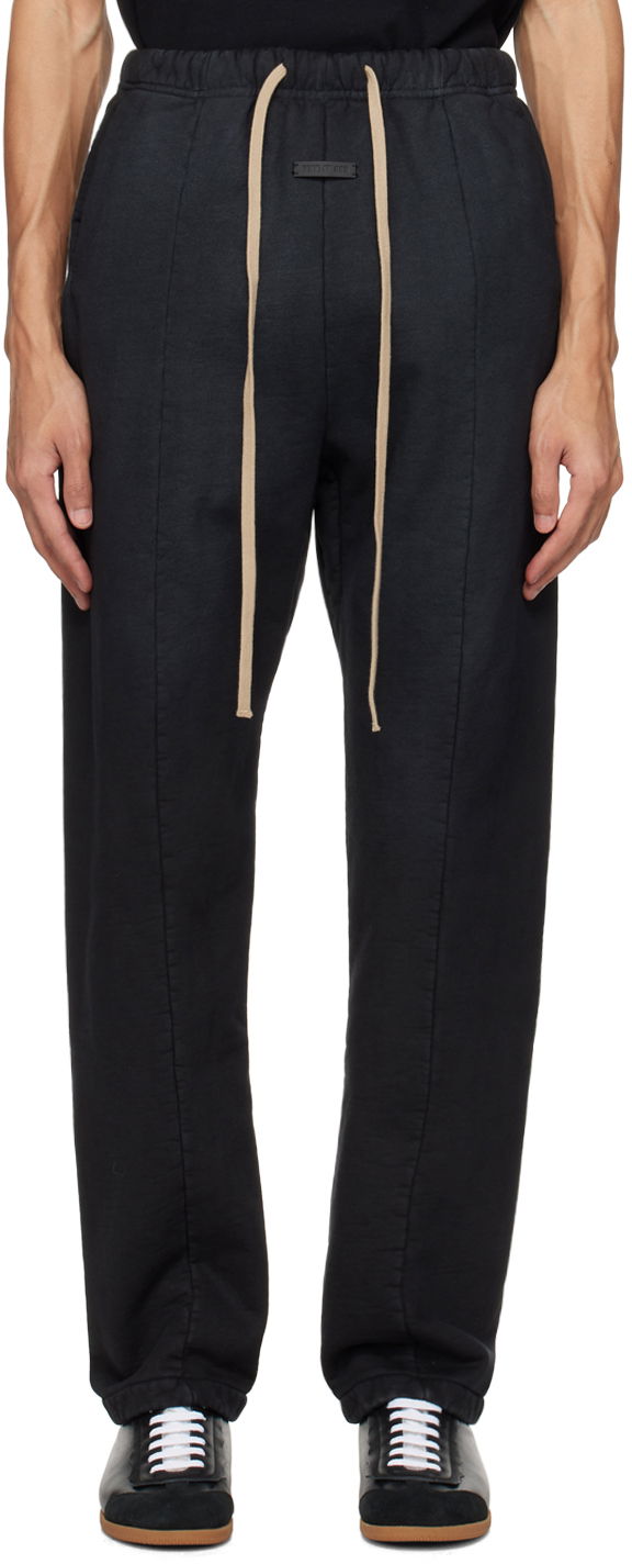 Trenirka Fear of God Black Forum Sweatpants Črna | FG840-042FLC