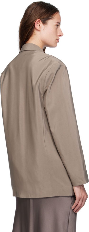 Jakna Anine Bing Single-Breasted Blazer Bež | A-01-2007-TPU23, 2