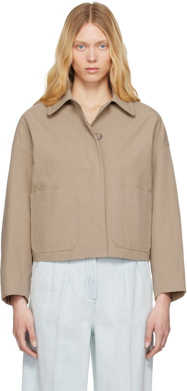 Jakna A.P.C. A.P.C. Bianca Cropped Jacket Bež | COGXT-F32005, 0