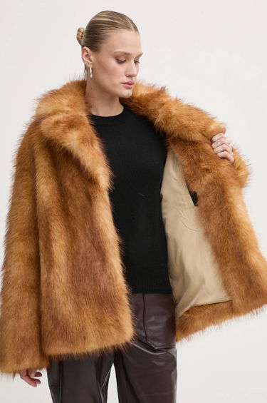 Plašči STAND STUDIO Stand Studio Janice Faux Fur Jacket Rjava | 61239.9156, 5