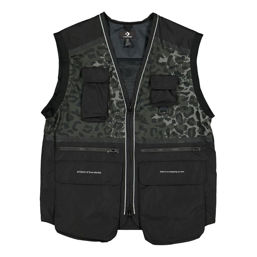 Telovnik Converse Rokit Utility Vest Črna | 10019280-A01