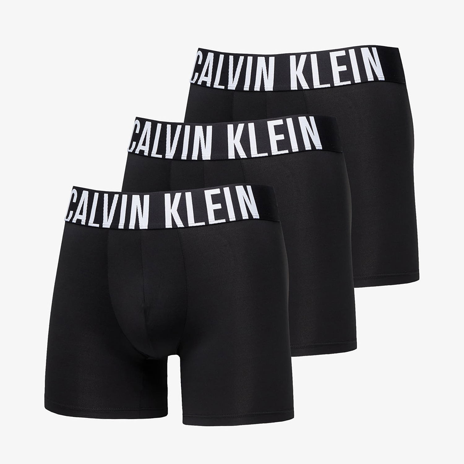 Spodnje perilo in nogavice CALVIN KLEIN Intense Power Boxer Brief 3-Pack Črna | NB3612A UB1, 0