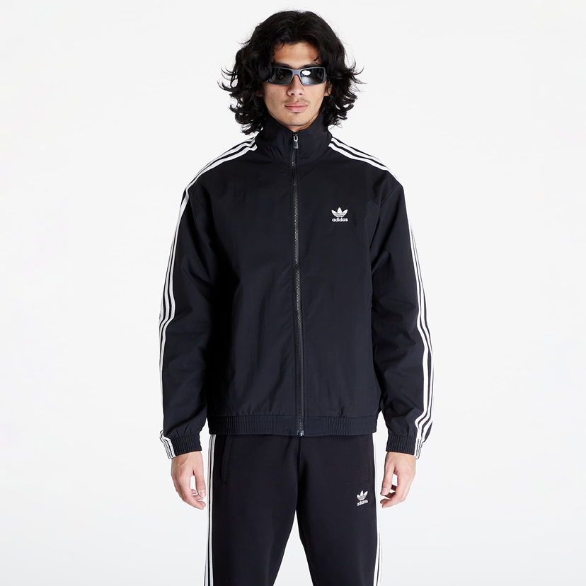 Jakna adidas Originals Adicolor Woven Firebird Track Top Črna | IT2491
