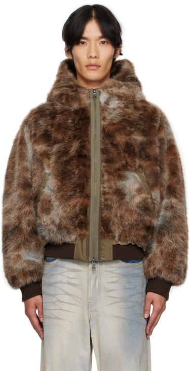 Jakna Andersson Bell Andersson Bell Vanessa Faux-Fur Jacket Rjava | awa728w, 0