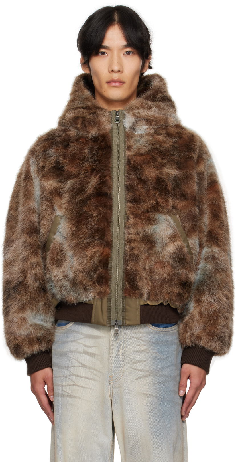 Jakna Andersson Bell Andersson Bell Vanessa Faux-Fur Jacket Rjava | awa728w