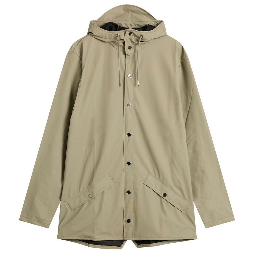 Jakna Rains Classic Hooded Rain Jacket, Size Small Bež | 12010-108