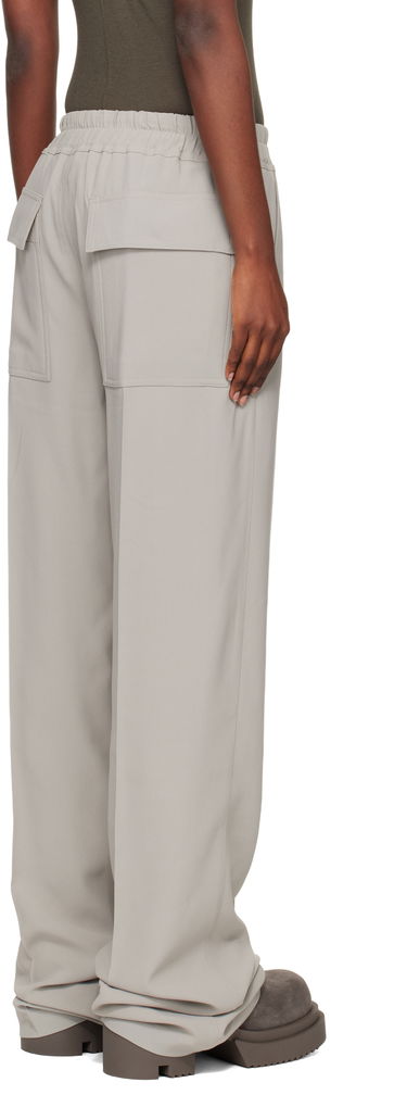 Hlače Rick Owens Rick Owens Concordians Dietrich Drawstring Trousers Siva | RP02E4325 HY, 2