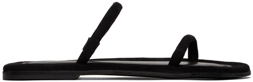 Nega čevljev TOTEME TOTEME 'The City Slide' Sandals Črna | 233-8024-824