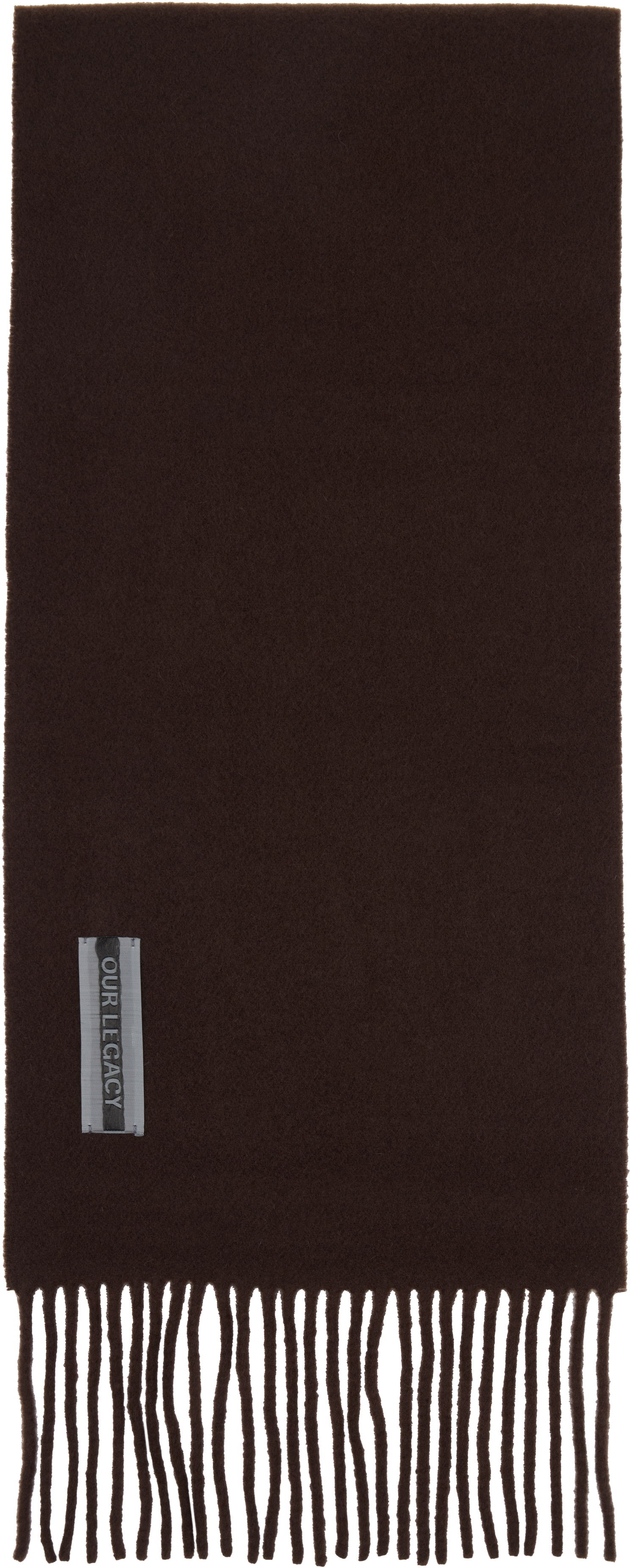 Šala OUR LEGACY Our Legacy Estate Scarf Rjava | A4258ECD, 0