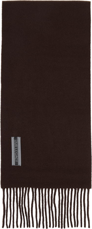Šala OUR LEGACY Our Legacy Estate Scarf Rjava | A4258ECD, 0