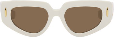 Sončna očala Loewe Loewe Small Butterfly Screen Sunglasses Bela | LW40160IW5125E 192337224812, 0