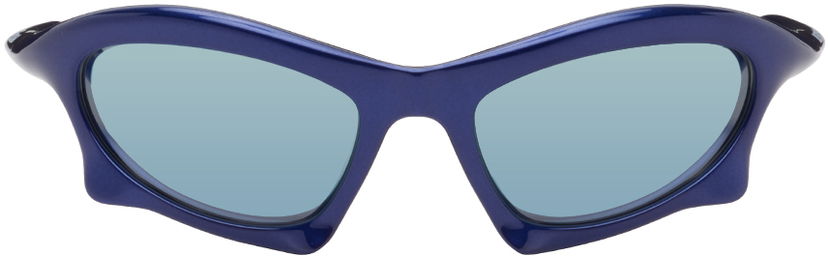 Sončna očala Balenciaga Bat Rectangle Sunglasses Mornarica | BB0229S-006